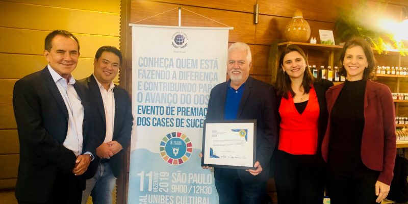 Aegea Saneamento vence prêmio da Rede Brasil Pacto Global da Organização das Nações Unidas Aegea Saneamento vence prêmio da Rede Brasil Pacto Global da Organização das Nações Unidas