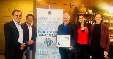 Aegea Saneamento vence prêmio da Rede Brasil Pacto Global da Organização das Nações Unidas