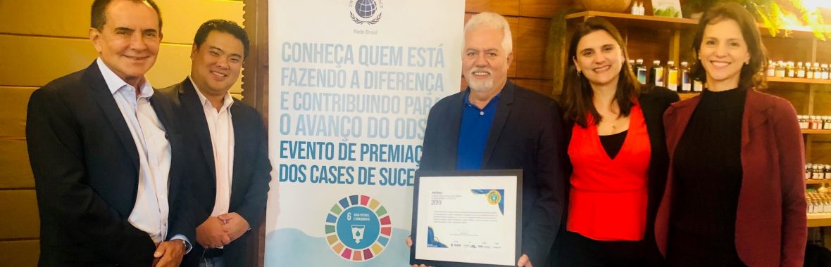 Aegea Saneamento wins the United Nations Global Compact Brazil Network award