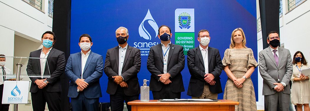 Aegea e Sanesul assinam contrato de parceria público-privada para o tratamento e coleta de esgoto em 68 municípios de Mato Grosso do Sul