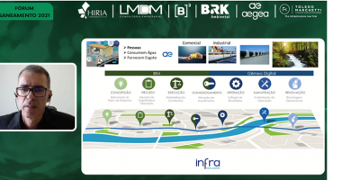 Programa Infra Inteligente da Aegea é destaque em evento sobre saneamento Programa Infra Inteligente da Aegea é destaque em evento sobre saneamento
