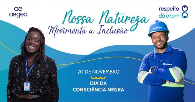 Aegea celebra Dia da Consciência Negra e 5 anos do  Programa Respeito dá o Tom