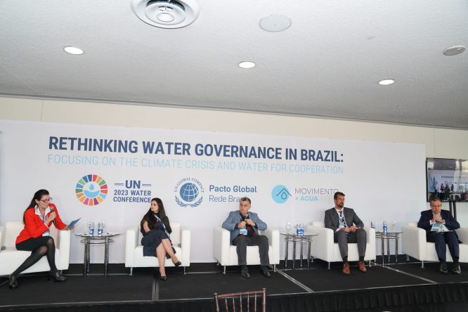 Aegea debate Cooperação e Governança da Água no Brasil durante Conferência Mundial da Água – ONU 2023