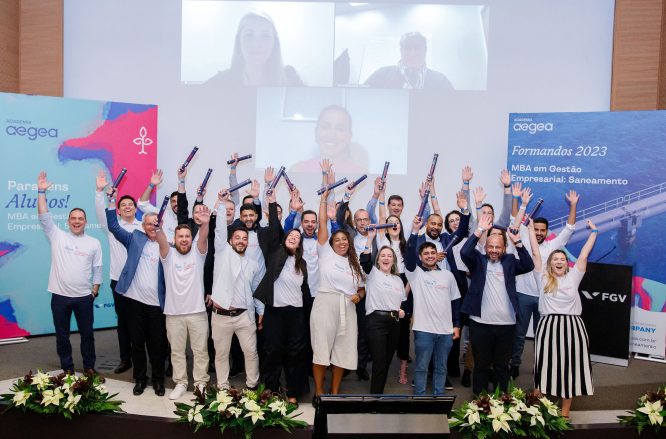 Aegea investe em qualificação profissional com MBA em Saneamento