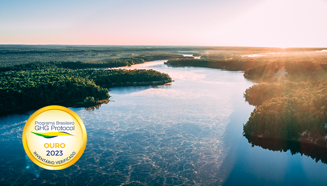 Aegea renova Selo Ouro no Programa Brasileiro GHG Protocol  pelo terceiro ano consecutivo 