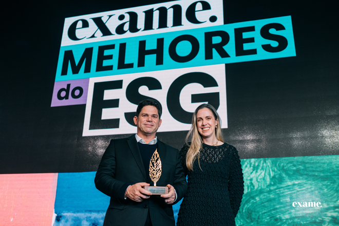 Aegea foi eleita a melhor da categoria “Tratamento de Resíduos e Economia Circular” no prêmio Melhores do ESG 2025 Aegea foi eleita a melhor da categoria “Tratamento de Resíduos e Economia Circular” no prêmio Melhores do ESG 2025