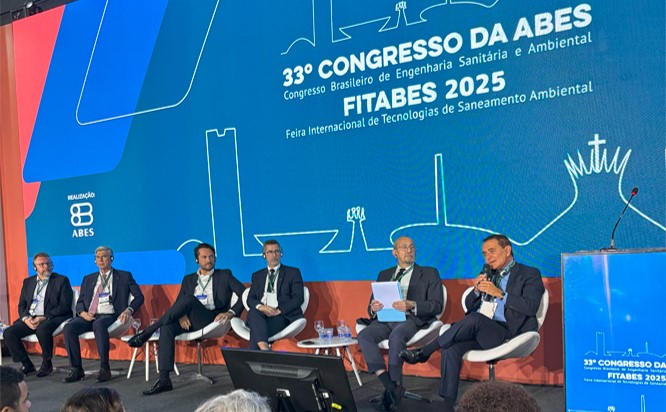 Aegea compartilha experiências no 33º Congresso da ABES, em Brasília